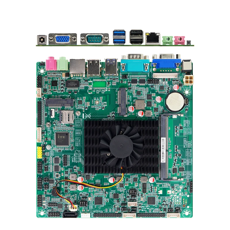 Zeroone China Intel Atom J6412 Cpu Nano-Itx Board Single Board Computer Fanless Embedded Motherboard Industrial