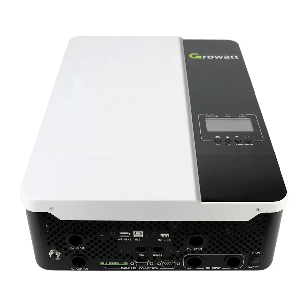 Growatt Solar Inverter Grid 5KW 4KW 3KW 2KW 1KW Switch XXX Protection Output Weight Rating Input Origin Type Certificate Size