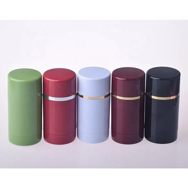 
White 75ml empty deodorant container stick deodorant roll on bottle 