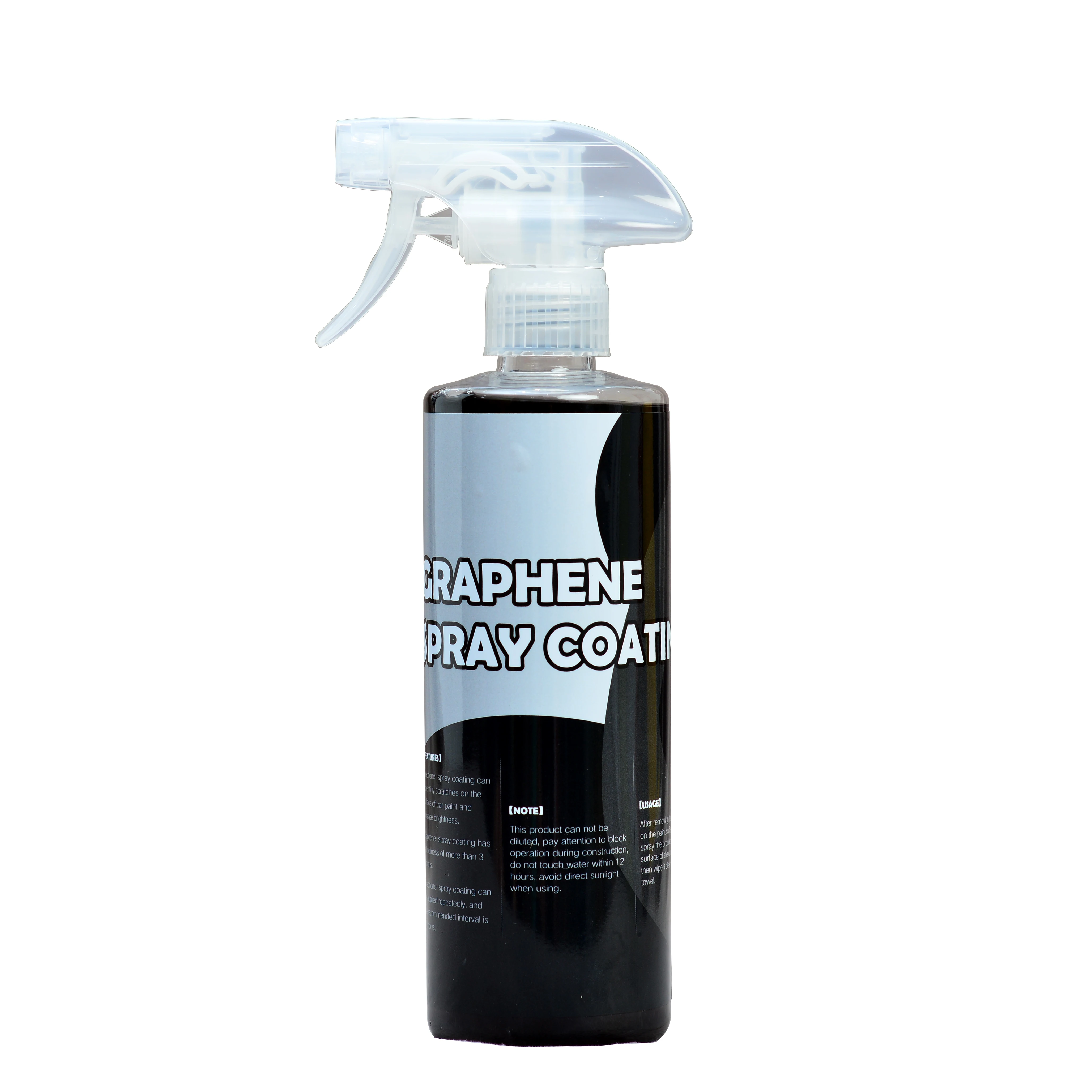 Factory sales UCEZCAR+ 500ml UV Enhances Graphene Ceramic hydrophobic spray  Coating Paint Protection Film For Cars Care