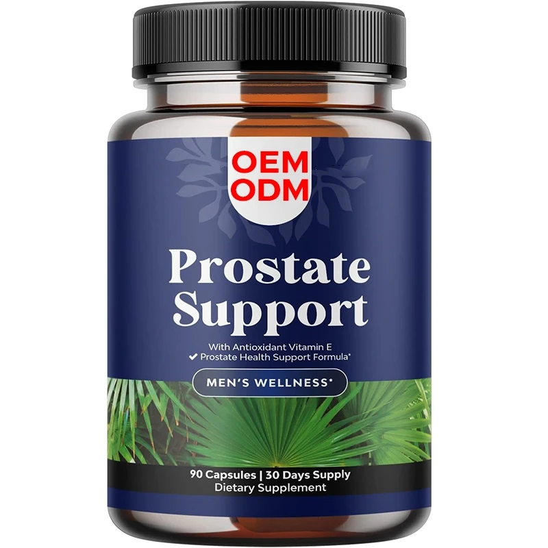 90 Capsules Advanced  Herbal Prostate Health Supplements for Men with Beta Sitosterol Selenium Pygeum and Saw Palmetto