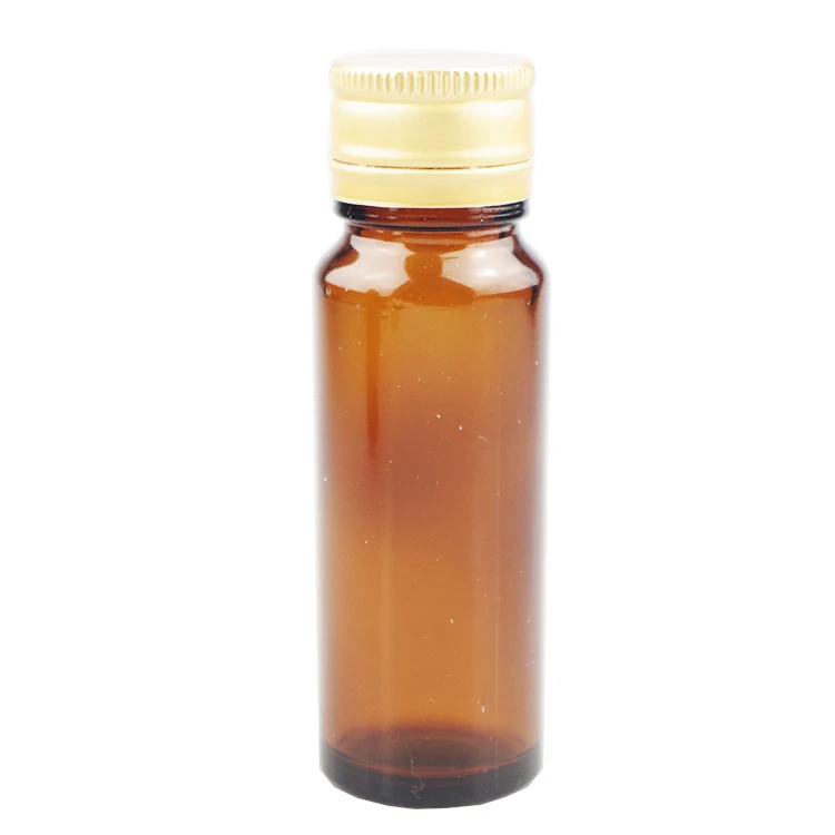 Wholesale 1oz  thick round amber Oral liquid syrup medical pharmaceutical glass bottles aluminium cap