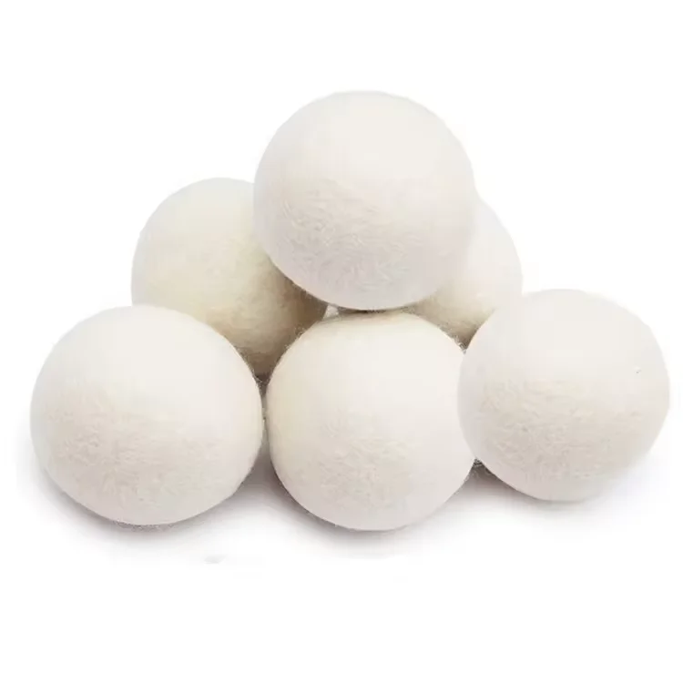 100% Organic Premium New Zealand Wool Dryer Balls Wool Laundry Softener for Softening Clothes Dryer Balls & Discs