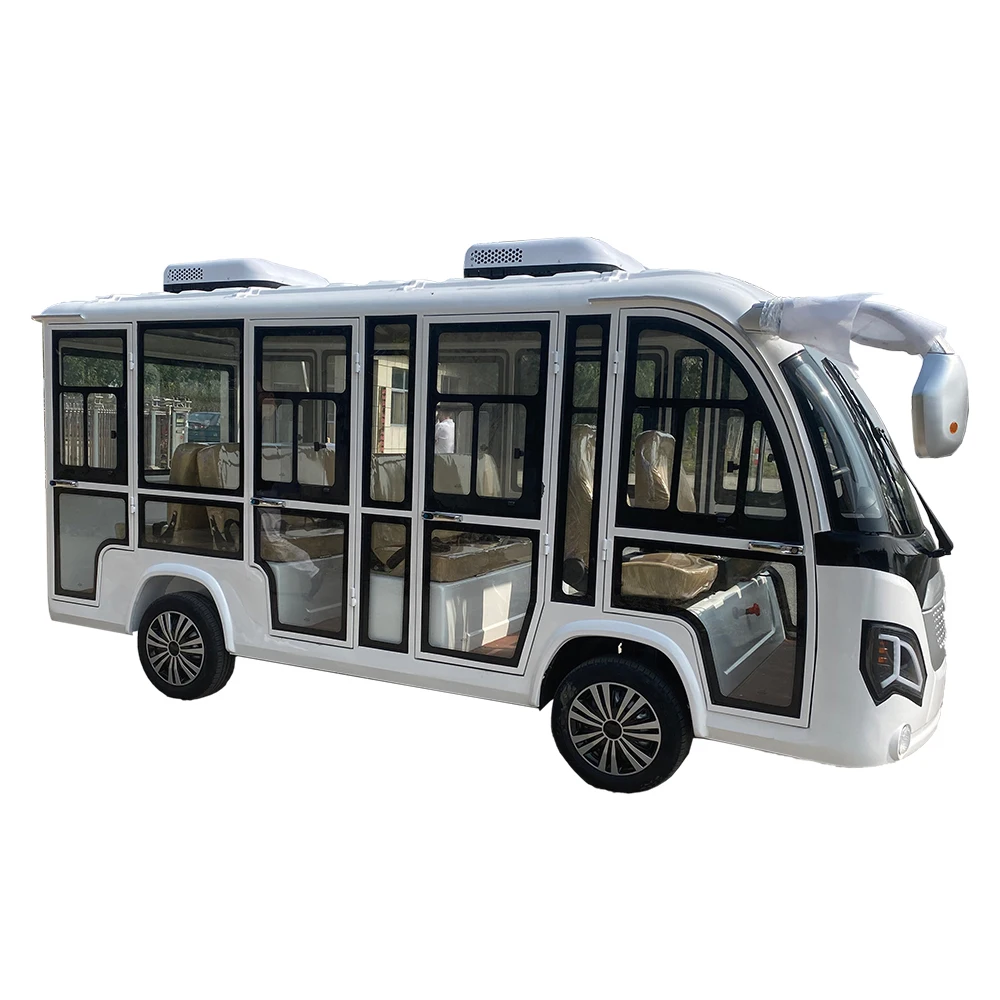Shandong Manufacturer Customized 5kw 7.5kw Motor sightseeing electric bus for sales