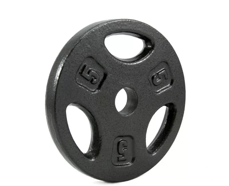 Home fitness weightlifting standard 1-inch cast iron weight plates training combination male squat dumbbell piece
