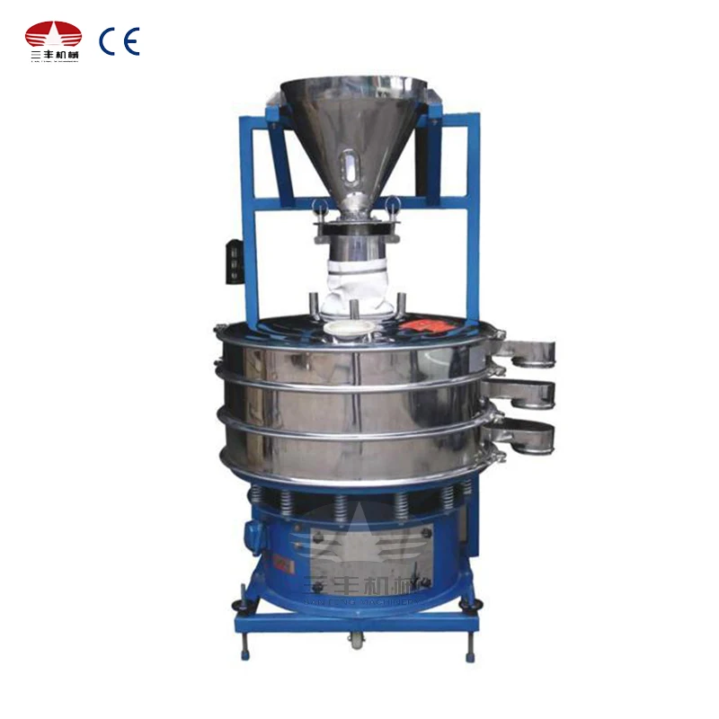 SS304 Stainless Steel Sugar powder Vibrating Sieve Shaker Vibratory Sifter Vibratory Screen