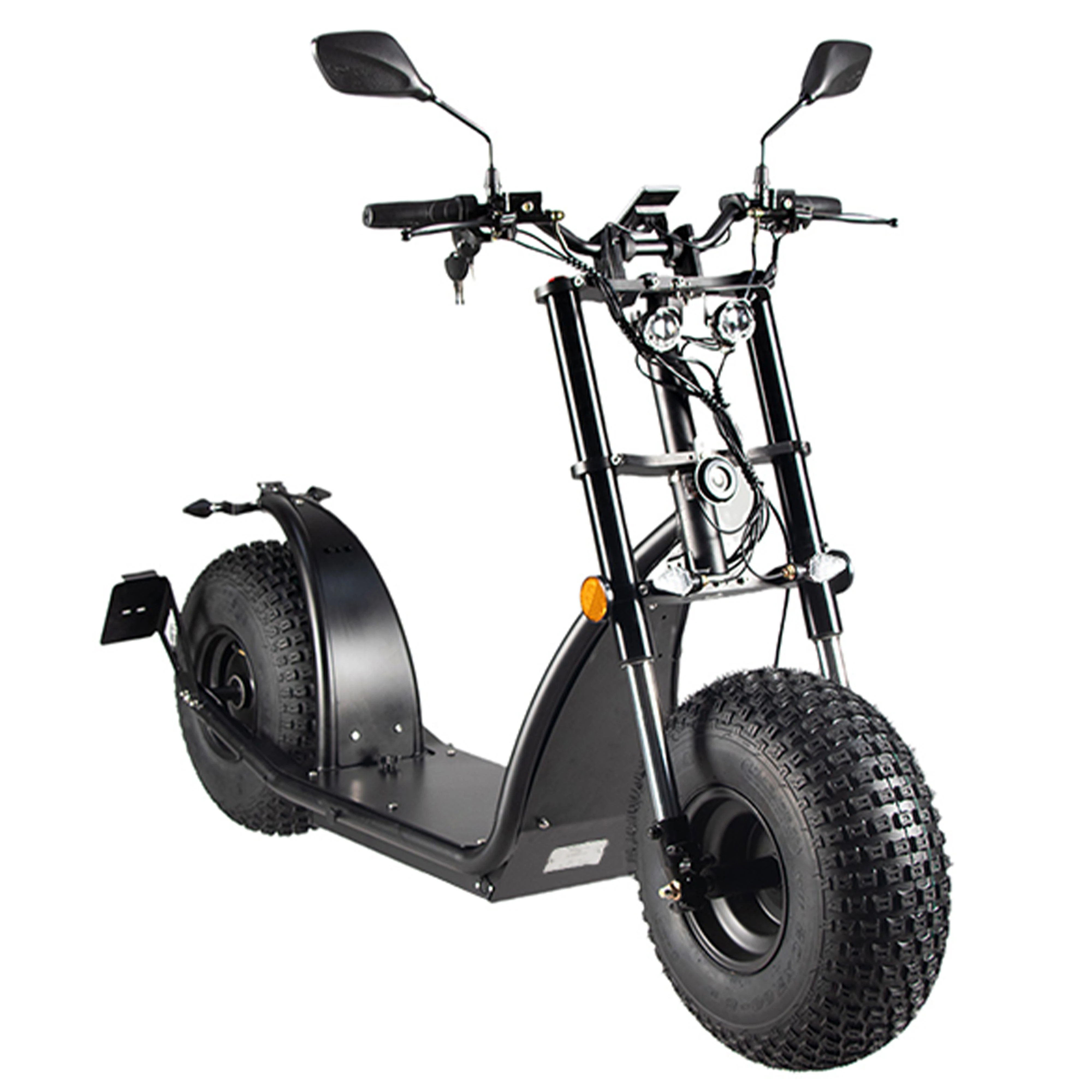 New Design Oem Scuter Trottinette Patinete Electrique Foldable Electric Scooters 45 Km/H E Citycoco Motorcycles for Adult