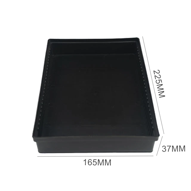 CONCO Black Storage Tray ESD conductive plastic trays