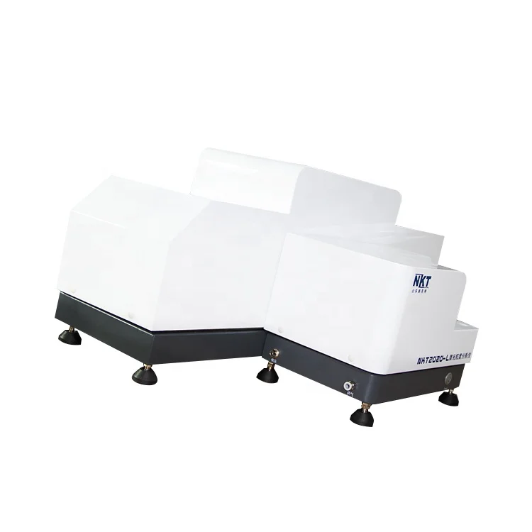 Dry full-automatic laser particle size analyzer capable of controlling feeding by computer