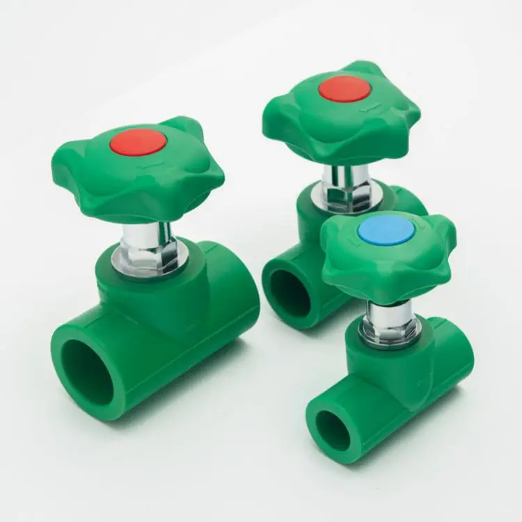 LJ-498 original factory wholesale high quality plumbing fittings names of ppr pipe fittings 20-110mm stop valve