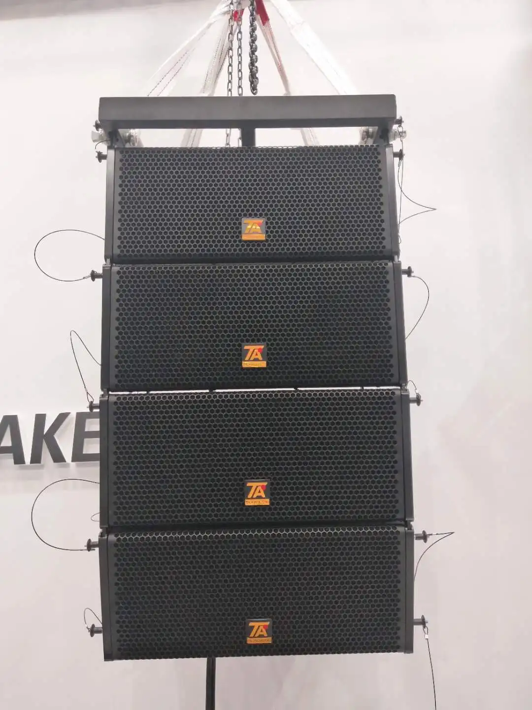 Dual 8 inch Compact Sound System Speakers Line Array