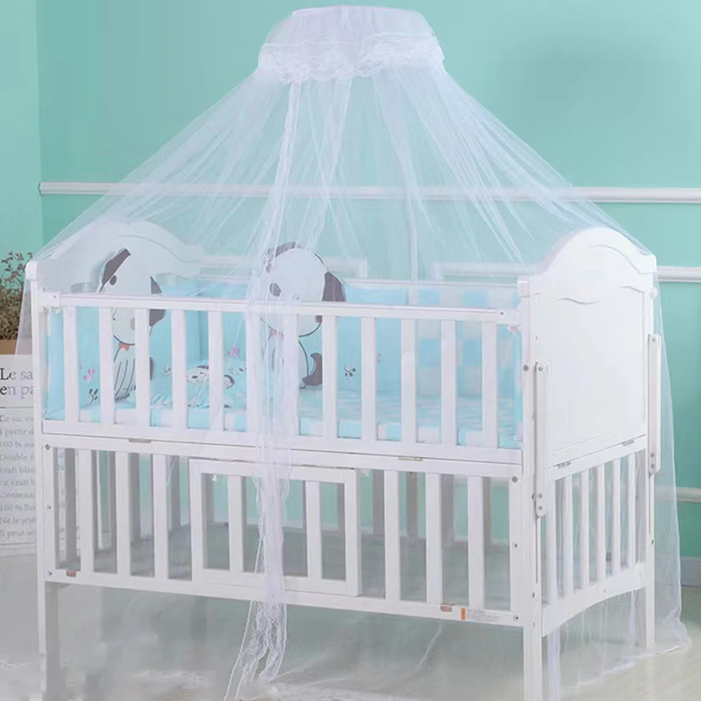 baby bed with mosquito net Bracket Simple Children Environmental Protection Mosquito Net Foldable