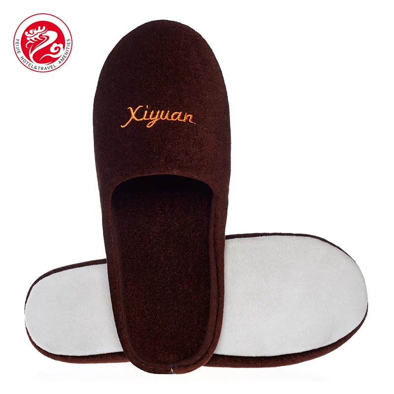 Отельная спальная Противоскользящие тапочки для отеля