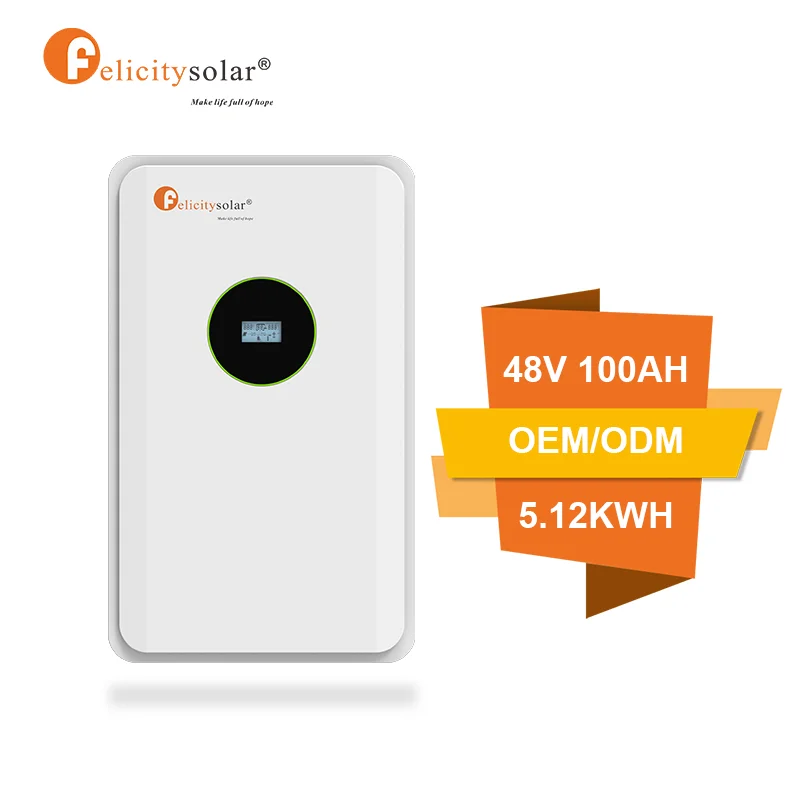 7years Storage System 5kw lithium battery 51.2V 48V 100ah Solar lifepo4 battery for Household Energy