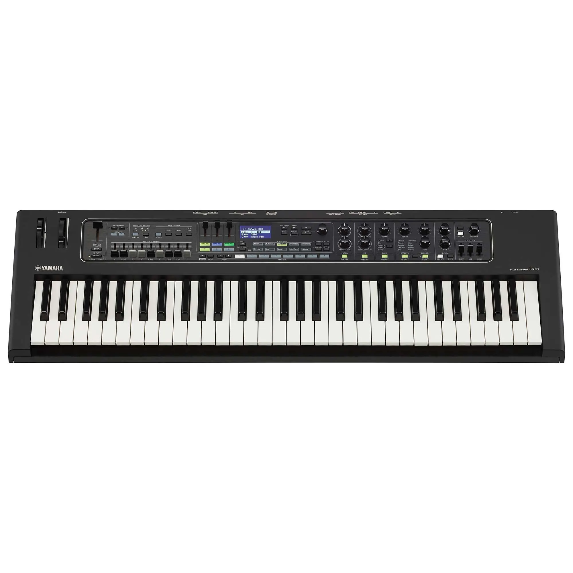 Yamahis CK61 61-клавишный синтезатор сценического фортепиано со встроенными динамиками