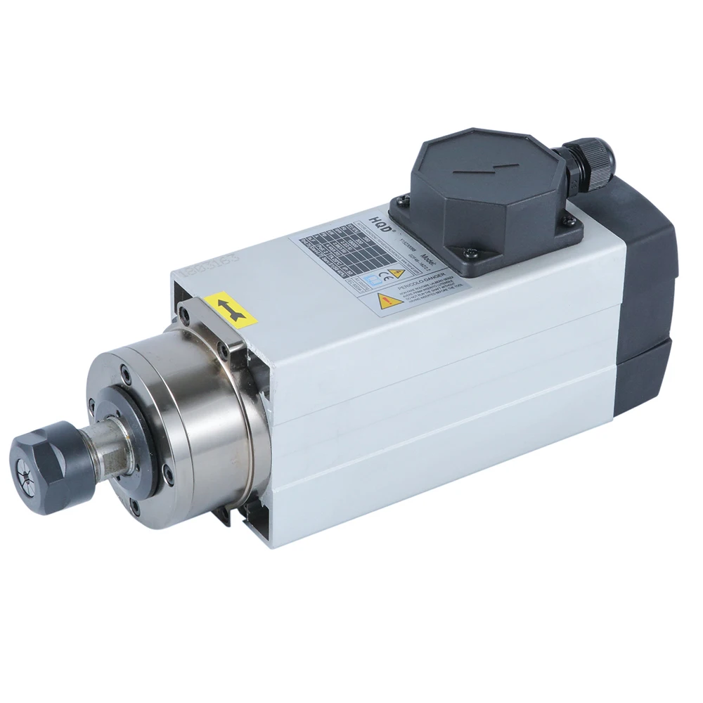 Gdf46-18z /1.5 1.5kW spindle motor with ER20 chuck Pneumatic CNC machine tool spindle