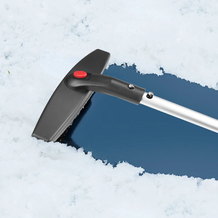 Snow Shovels,3-in-1 Car Brush Ice Scraper Snow Shovel Sets for Garden Camping Car Snowman Building and Emergencies