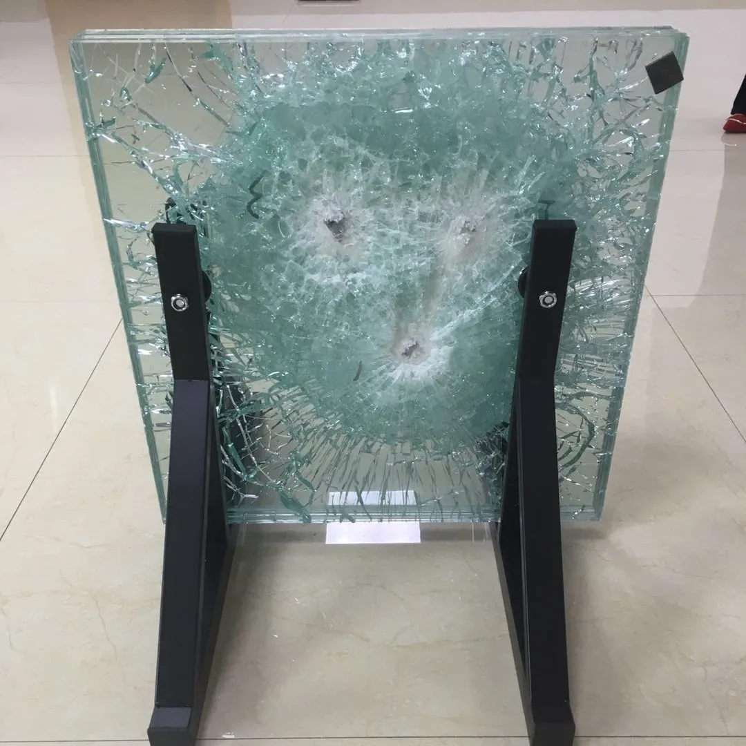 Safety Security Bulletproof Ballistic Resistant Shield Sound Laminated Bullet Proof Glass for bank