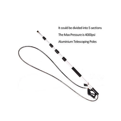 High Pressure Washer Water Spray Gun Telescoping Wand Telescoping Spray Gun for Cleaning Home Washing