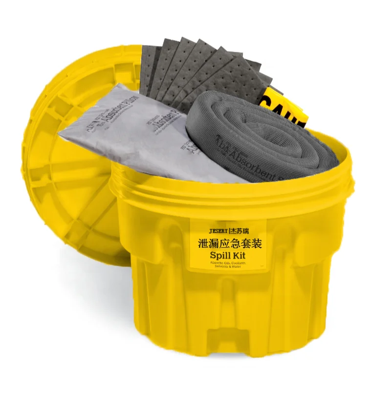 KIT203 20gallon salvage drum universal spill kit  Overpack spill drum factory supply with CE certificate