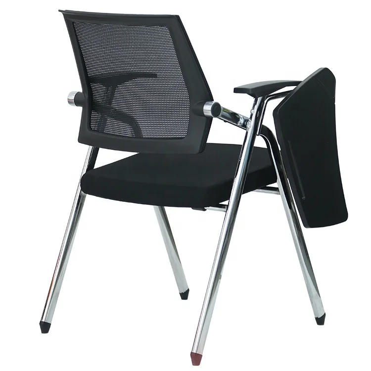 Cheap Commercial Conference Chair Dimensions Four Leg Office Chair for Meeting Room