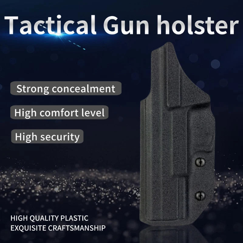 Тактическая кобура Kydex IWB для скрытого ношения материал ABS с зажимами TH9 охоты на открытом воздухе и переноски поясе