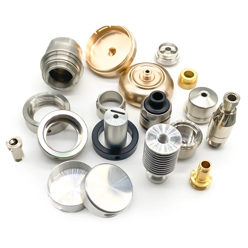  Custom Precision Brass Aluminum Stainless Steel Turning Parts Service CNC