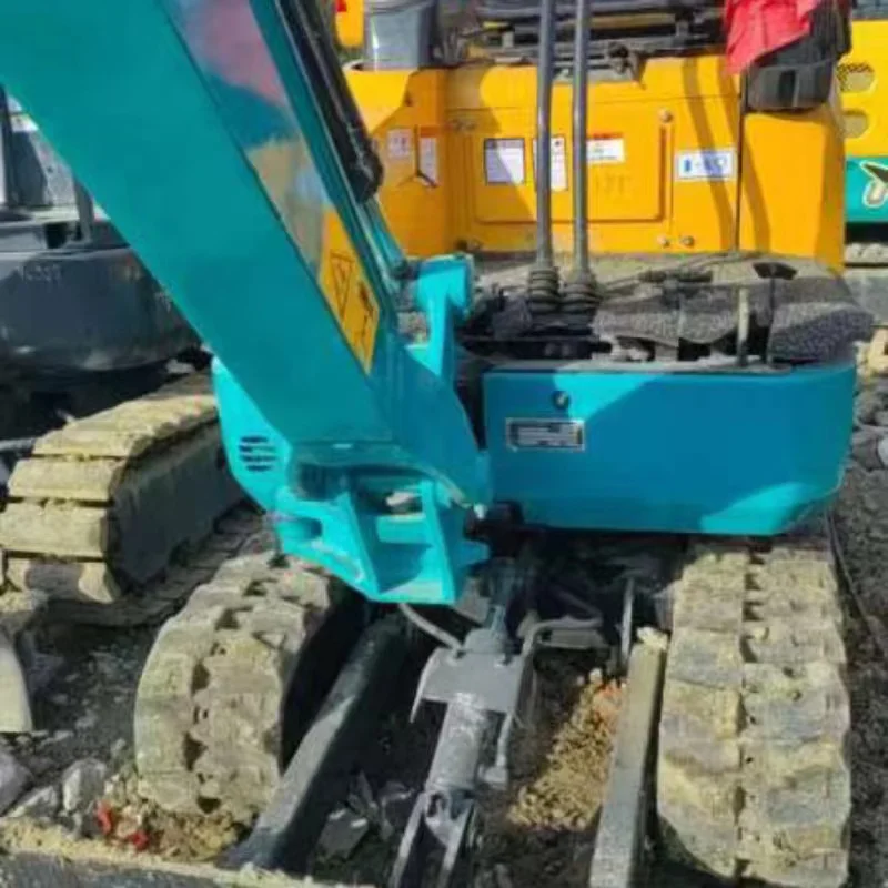 1.7ton Kobelco u-17 небольшой экскаватор. Простая и гибкая работа. Экскаватор-гусеничный
