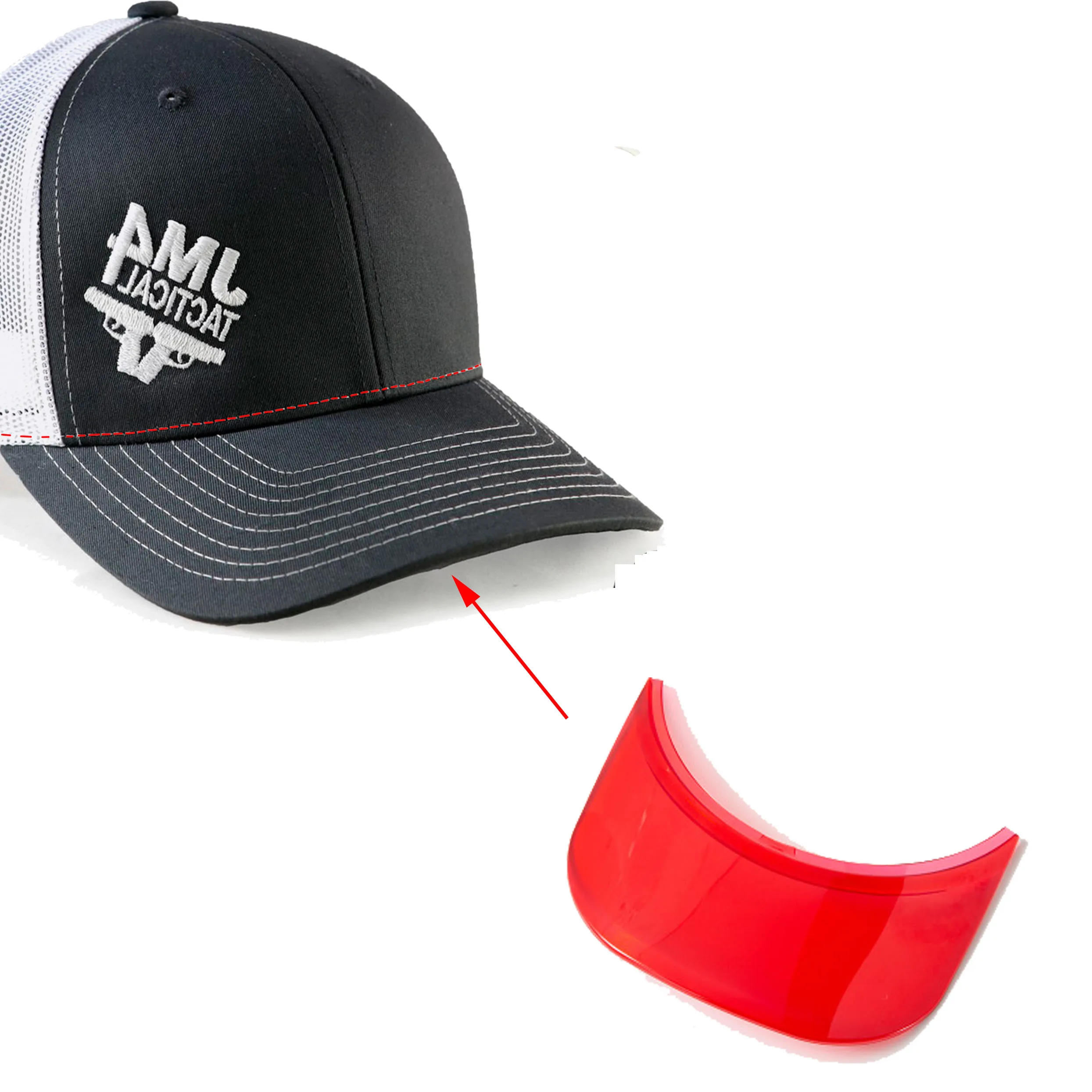 2.2mm Snapback Cap Visor