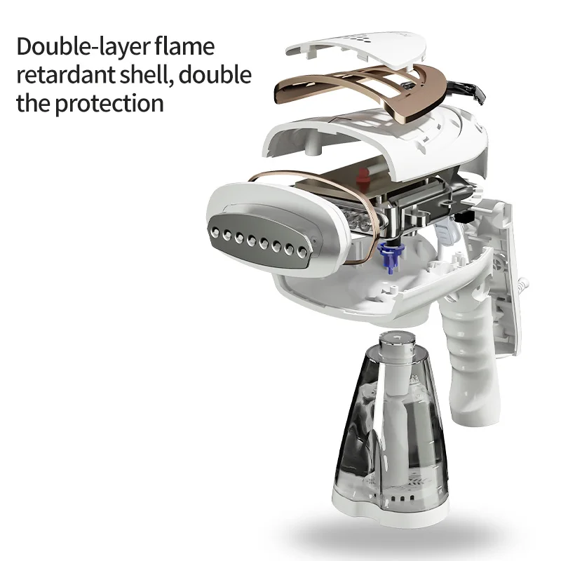 Top Sell Factory Cheap Folding Handheld Steamer Iron 1600W Portable Garment Steamer Clothing Iron Steamer for Clothes