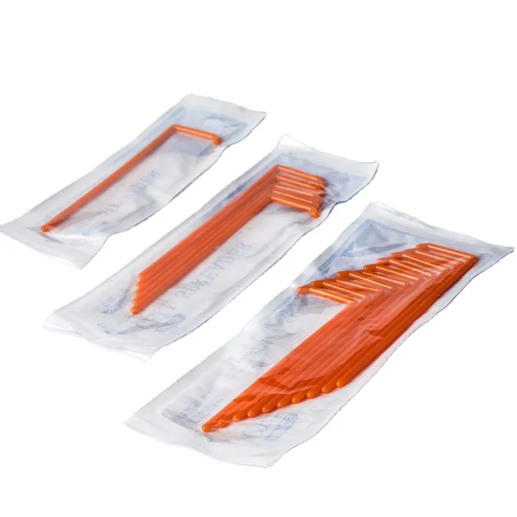 Lab Use Sterile L Shaped Plastic Bacterial Spreading Bar Cell Spreader Plate L Spreader