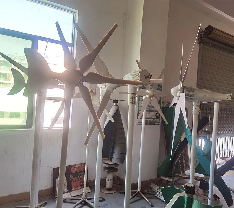 Wind power generation system Wind turbine 100w 200w 300w 400w flexible installation scale, short construction period