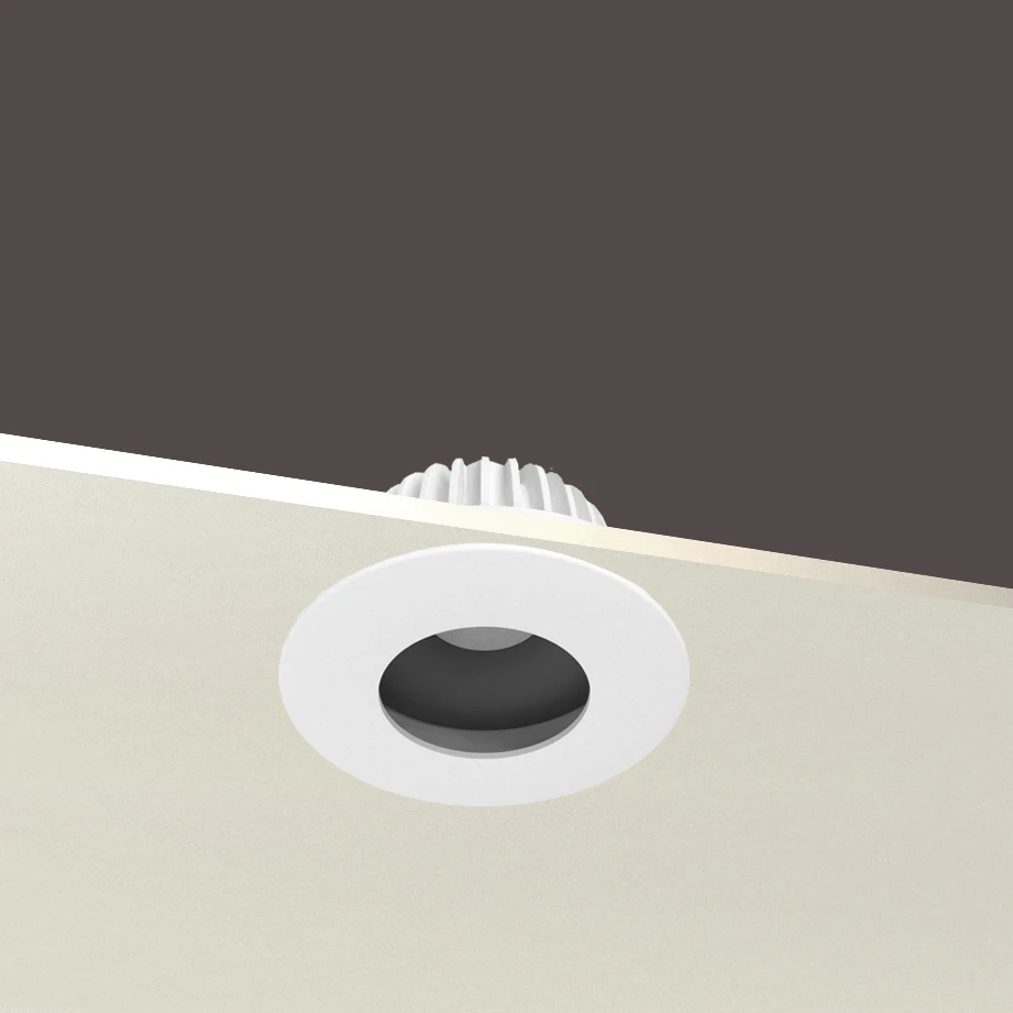 Guaranteed Quality 5 Year Warranty Round Recessed Led Indoor Down Light Aluminum Dimmable Anti-glare Embedded Ceiling Downlight