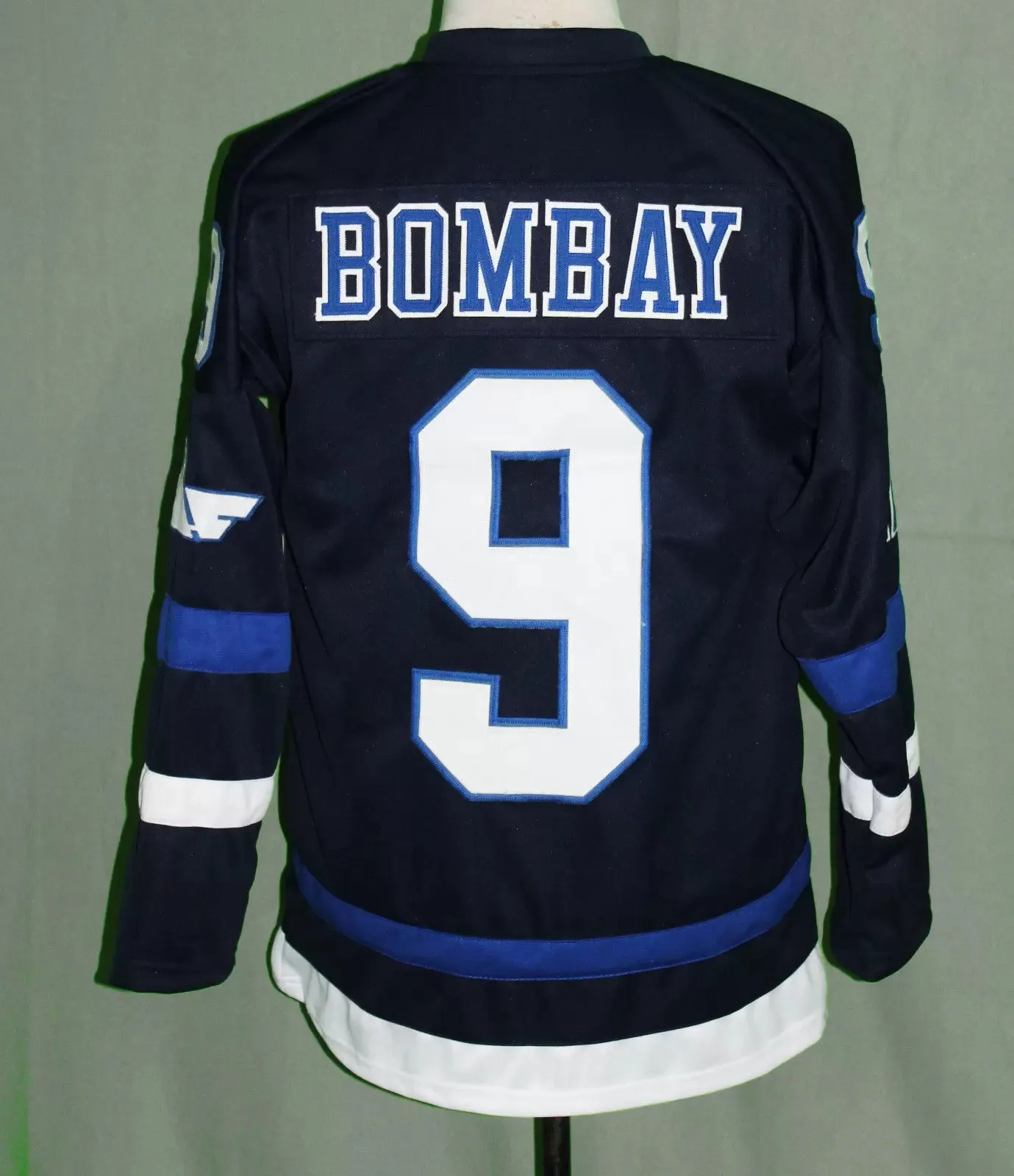 Wholesale Gordon Bombay #9 Jersey Mighty Ducks Hawk Banks Number Nine McGill #7 Movie Ice Hockey Jerseys Stitched