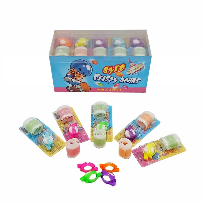 Professional Factory Yummy Gummy Roll with Gyro 2 in 1 in Blister Pack