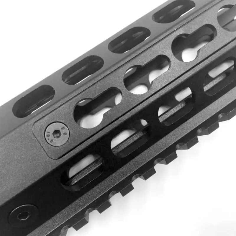 7 inch Free Float Super Slim ar 15 Handguard keymod Quad mlok handguard for M4 M16 Ar15