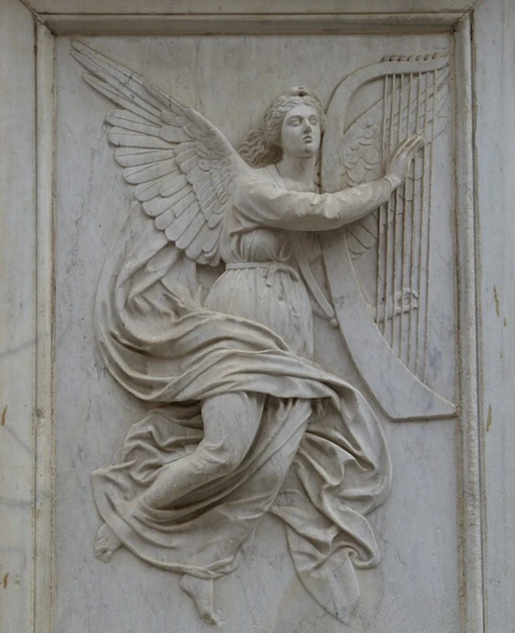 Modern Art High Relief Nude Marble Carving Sculpture for Sale