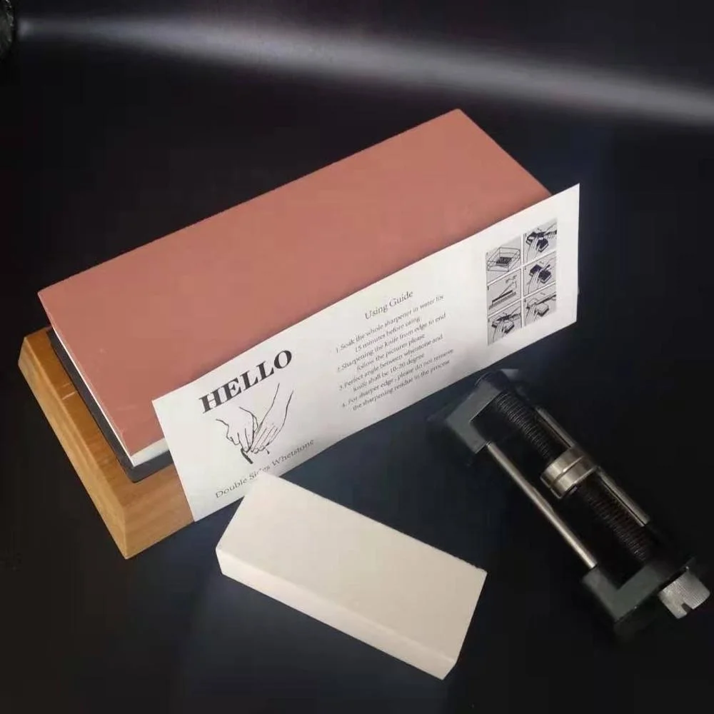 hand grinder whetstone/ Sharpening knife oil stone/ Chinese waterstone for blade