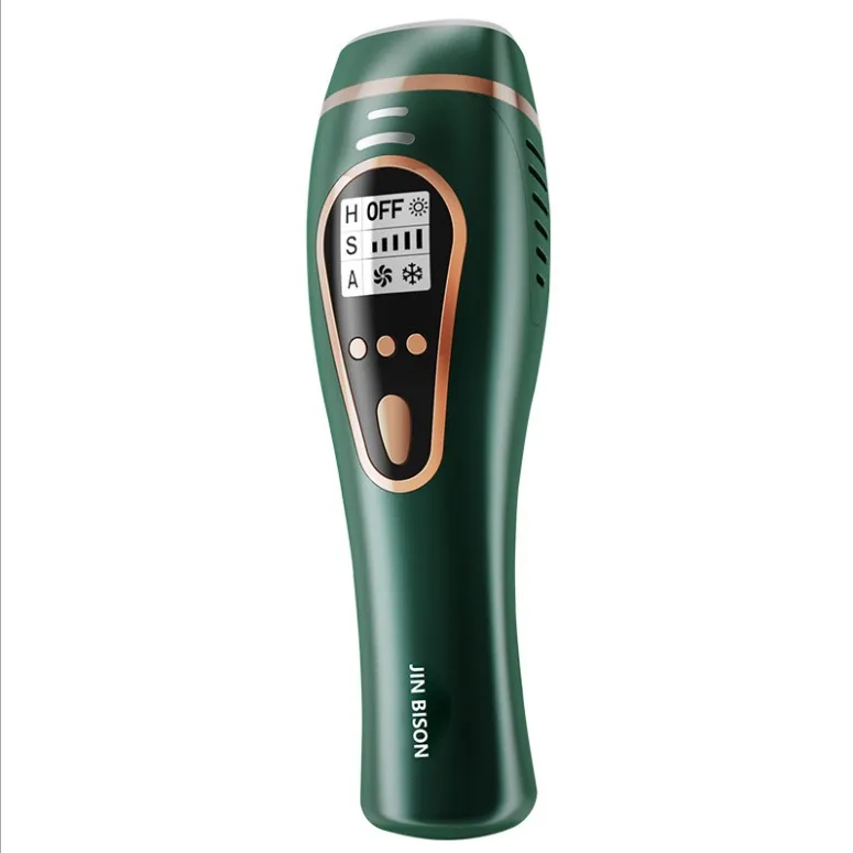 Skin Care Handheld IPL Laser Hair Removal Machine Painless Ice Cooling Quartz Tube Skin Rejuvenation Acne Treatment Depilator