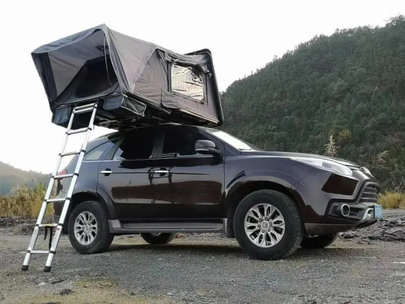 2022 New 4x4 Outdoor Camping Auto Car Fiberglass Hard Shell Roof Top Tents
