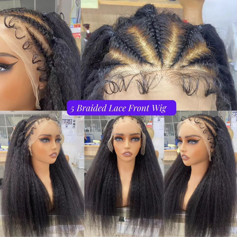New Beauty Products For Women Raw Vietnamese Hair Hand Weaves And Wigs,Straight Hair Vendor 5x7 Braid Wigs Human Hair Lace Front