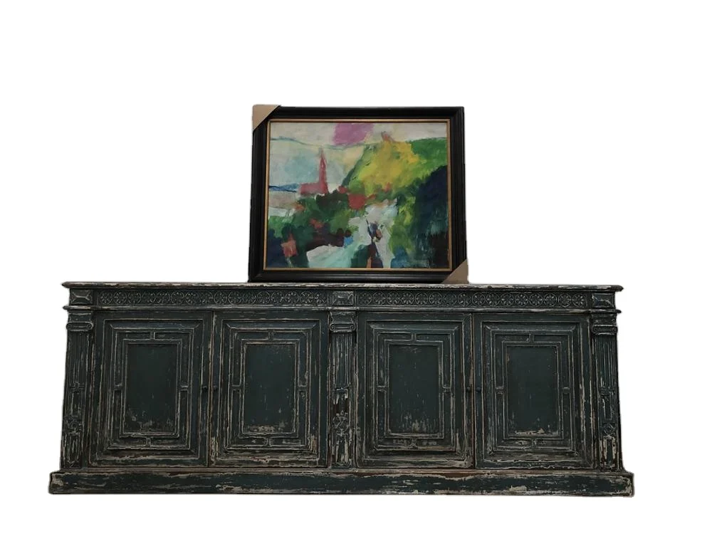 oriental distressed vintage industrial furniture for stores use