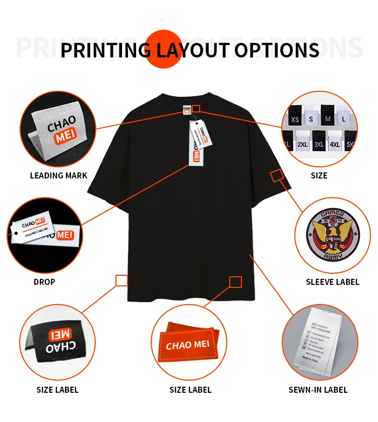 Wholesale 230gsm Combed Cotton Tshirt unisex manufacturer blank plain high street casual oversized tshirt