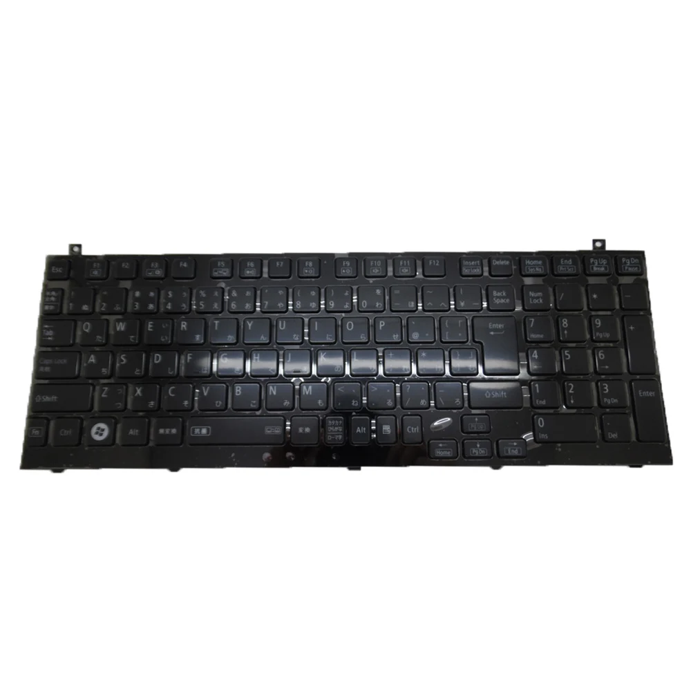 Японская Клавиатура Japanese JP с черной рамкой для Ноутбука NEC LL750/LS PK130L81B00 V130202BJ1