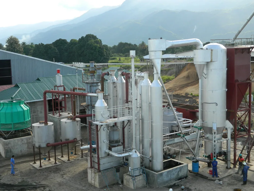nut shell/Palm oil residue biomass gasifier/ gasification power plant project in Guatemala and Australian