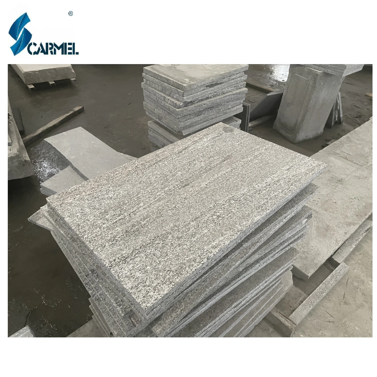 High Quality Middle Grey Granite Paving Stone Outdoor G341 G603 G654 Granite Slabs Natural Stone For Floor Mountain Grey Granite