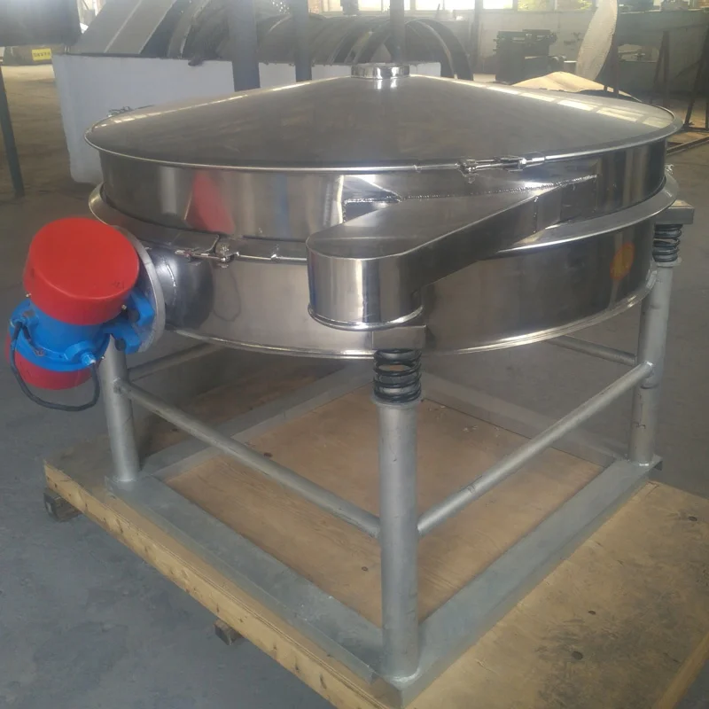 Diameter 1500mm compact screener inline vibro sieve sifter for coal ash chemicals and metal powders