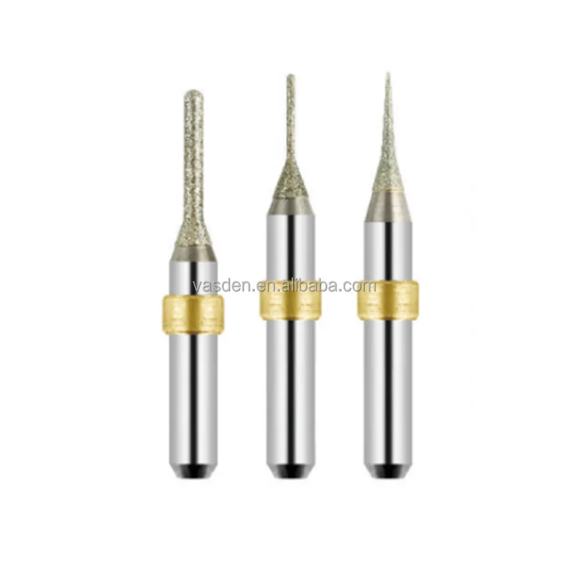 AMW400 CAD CAM Dental Milling Machine Burs Emax Glass Ceramics Milling Burs