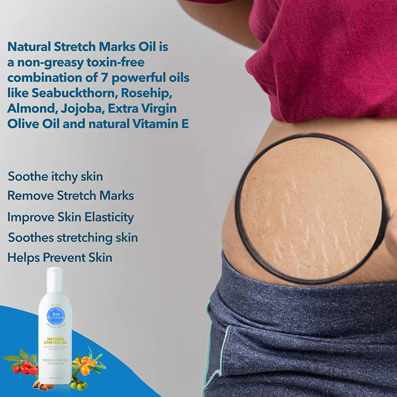 Natural Stretch Marks Oil