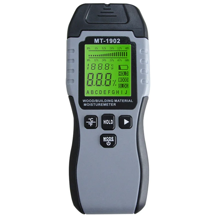 VA Display Screen High Accuracy Humidity Sensor Moisture Meter Tetect